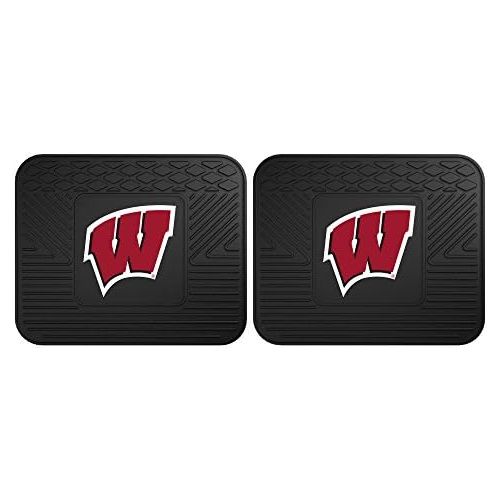  FANMATS 12311 University of Wisconsin Utility Mat - 2 Piece