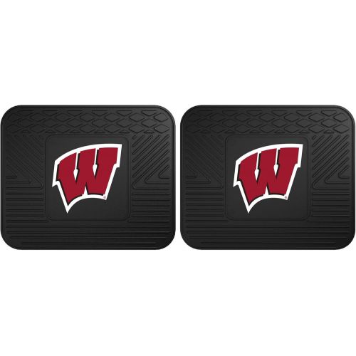  FANMATS 12311 University of Wisconsin Utility Mat - 2 Piece