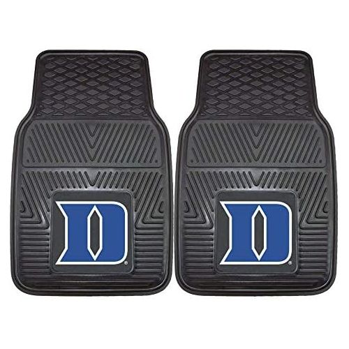  Fanmats 12097 Duke University Blue Devils Front Row Vinyl Heavy Duty Car Mat - 2 Piece