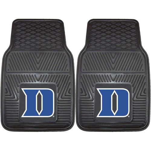  Fanmats 12097 Duke University Blue Devils Front Row Vinyl Heavy Duty Car Mat - 2 Piece