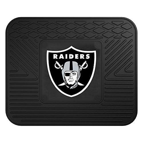  FANMATS NFL Oakland Raiders Vinyl Utility Mat