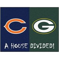 FANMATS NFL House Divided Nylon Face House Divided Rug