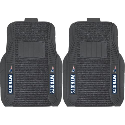  FANMATS NFL New England Patriots Nylon Face Deluxe Car Mat