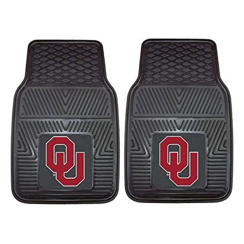  FANMATS NCAA University of Oklahoma Sooners Vinyl Heavy Duty Car Mat