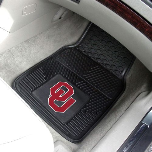  FANMATS NCAA University of Oklahoma Sooners Vinyl Heavy Duty Car Mat