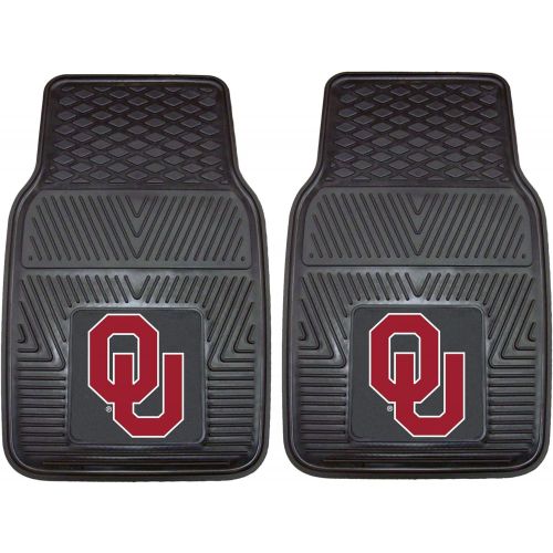  FANMATS NCAA University of Oklahoma Sooners Vinyl Heavy Duty Car Mat