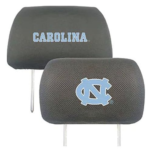 FANMATS 12609 NCAA UNC University of North Carolina - Chapel Hill Tar Heels Polyester Head Rest Cover