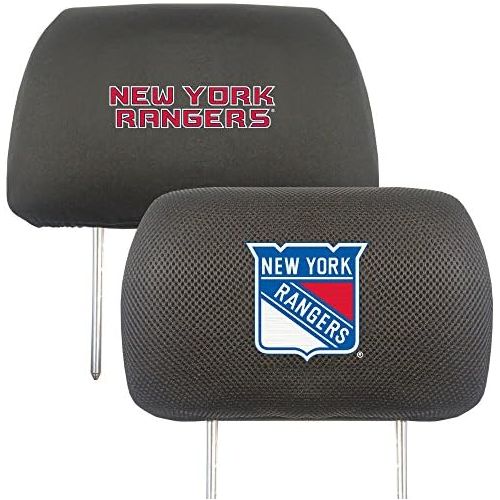  FANMATS 17172 Team Color 10x13 NHL - New York Rangers Head Rest Cover