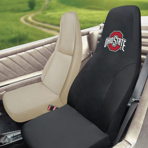  FANMATS NCAA Ohio State University Buckeyes Polyester Seat Cover