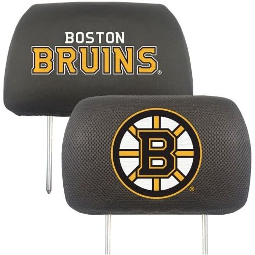  FANMATS NHL Boston Bruins Polyester Head Rest Cover