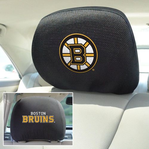  FANMATS NHL Boston Bruins Polyester Head Rest Cover