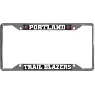 FANMATS NBA Portland Trail Blazers Chrome License Plate Frame