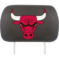 FANMATS 12521 NBA Chicago Bulls Polyester Head Rest Cover