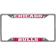 FANMATS 14847 NBA Chicago Bulls Chrome License Plate Frame