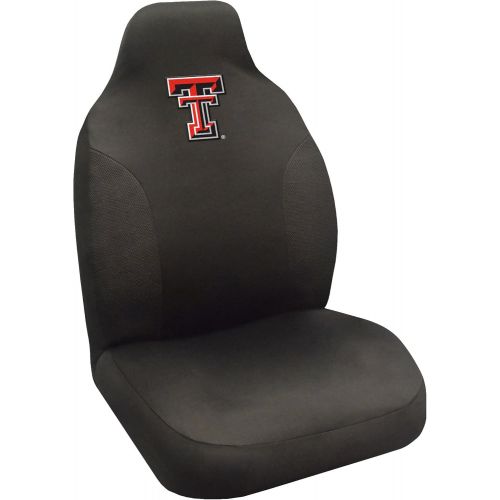  FANMATS NCAA Texas Tech University Red Raiders Polyester Seat Cover