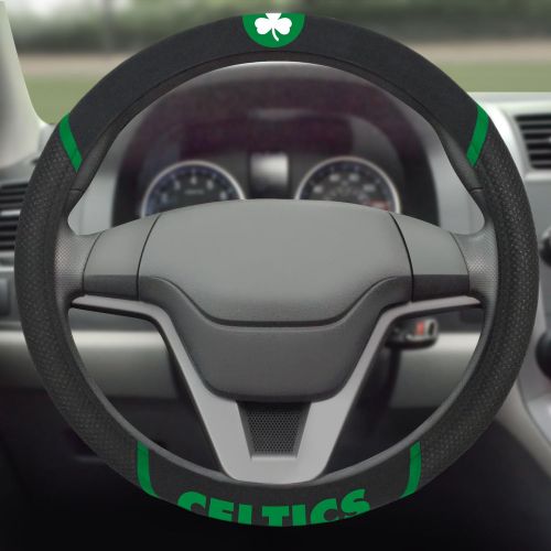  FANMATS 14841 NBA Boston Celtics Polyester Steering Wheel Cover
