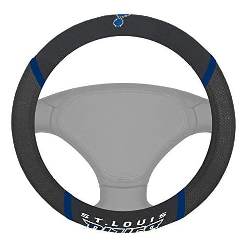  FANMATS 17189 NHL - St. Louis Blues Steering Wheel Cover