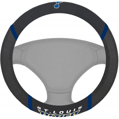  FANMATS 17189 NHL - St. Louis Blues Steering Wheel Cover