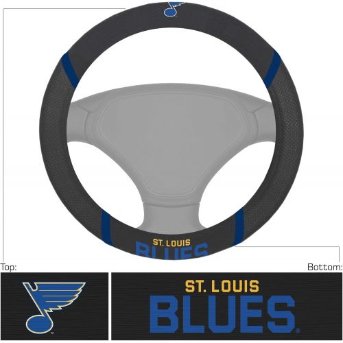  FANMATS 17189 NHL - St. Louis Blues Steering Wheel Cover