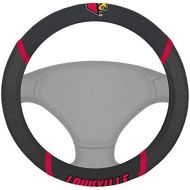 FANMATS NCAA University of Louisville Cardinals Polyester Steering Wheel Cover