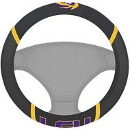 FANMATS NCAA Louisiana State University Tigers Polyester Steering Wheel Cover