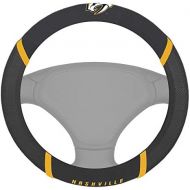 FANMATS NHL Nashville Predators Steering Wheel Coversteering Wheel Cover, Team Colors, One Sized