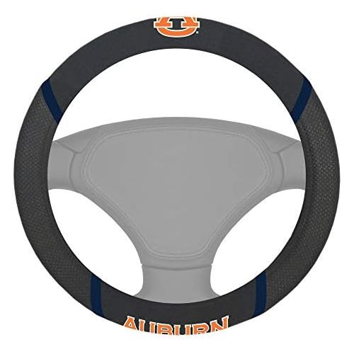  FANMATS NCAA Auburn University Tigers Polyester Steering Wheel Cover