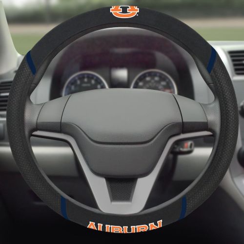  FANMATS NCAA Auburn University Tigers Polyester Steering Wheel Cover