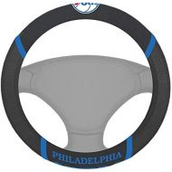 FANMATS NBA Philadelphia 76Ers Steering Wheel Coversteering Wheel Cover, Team Colors, One Sized