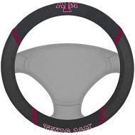 FANMATS 14894 NCAA Texas A&M University Aggies Polyester Steering Wheel Cover