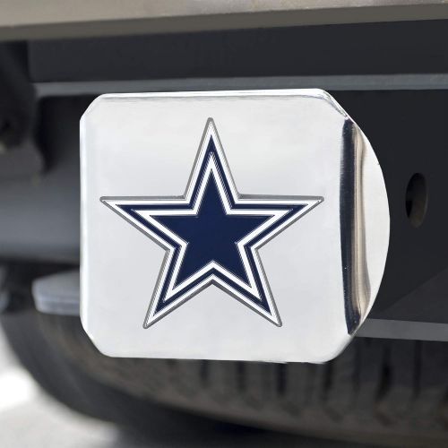  FANMATS 22552 Chrome 2 Square Type III Hitch Cover
