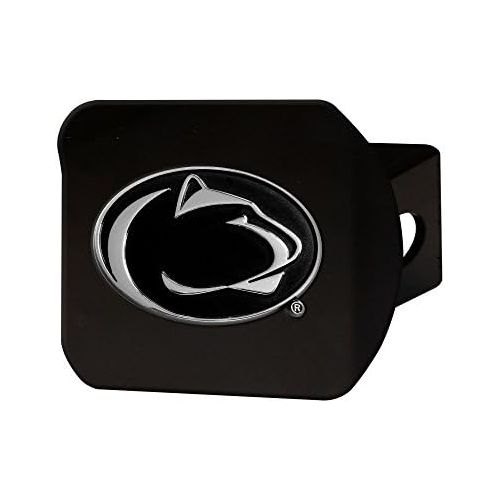  FANMATS 21046 Team Color 3.4x4 Penn State Black Hitch Cover