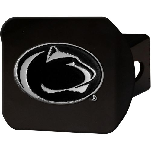  FANMATS 21046 Team Color 3.4x4 Penn State Black Hitch Cover