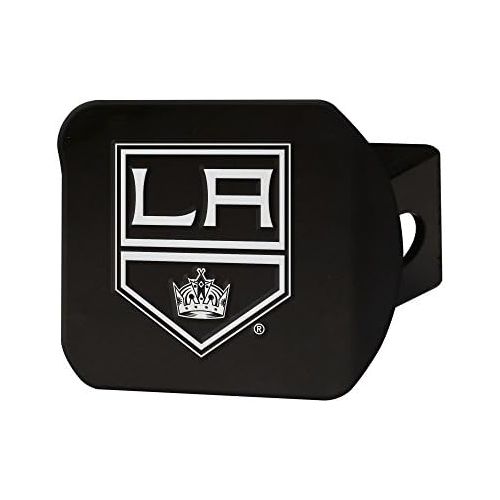  FANMATS 21006 Team Color 3.4x4 NHL - Los Angeles Kings Black Hitch Cover