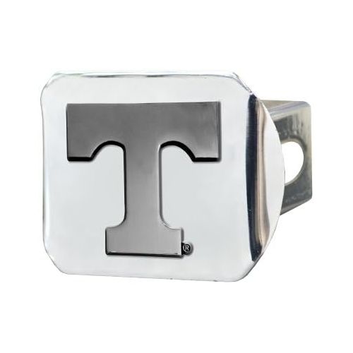  FANMATS 15061 NCAA University of Tennessee Volunteers Chrome Hitch Cover