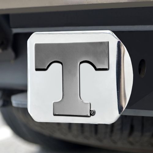  FANMATS 15061 NCAA University of Tennessee Volunteers Chrome Hitch Cover