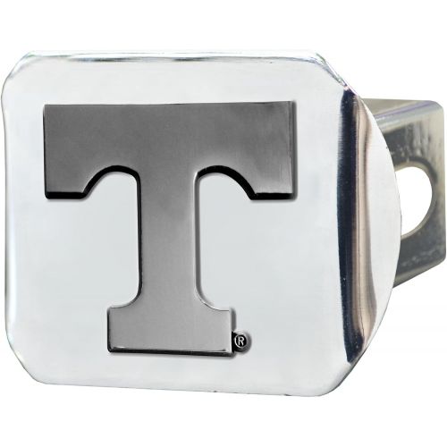  FANMATS 15061 NCAA University of Tennessee Volunteers Chrome Hitch Cover