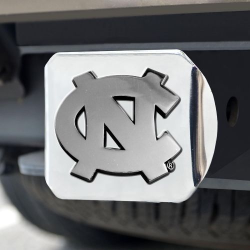  FANMATS 15052 NCAA UNC University of North Carolina - Chapel Hill Tar Heels Chrome Hitch Cover