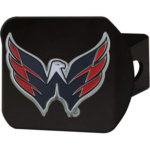  FANMATS NHL Washington Capitals Color Hitch - Blackcolor Hitch - Black, Team Colors, One Sized