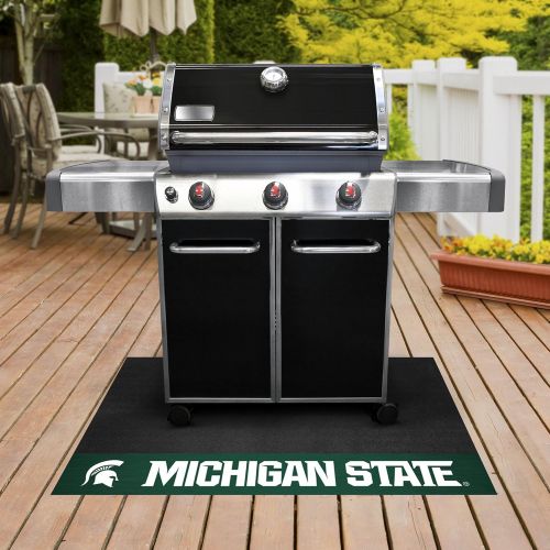  FANMATS NCAA Michigan State University Spartans Vinyl Grill Mat