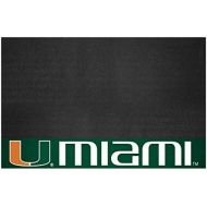 FANMATS NCAA University of Miami Hurricanes Vinyl Grill Mat