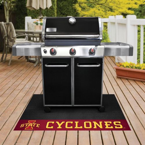  Fan Mats 13321 Iowa State University Cyclones 26 x 42 Grill Mat