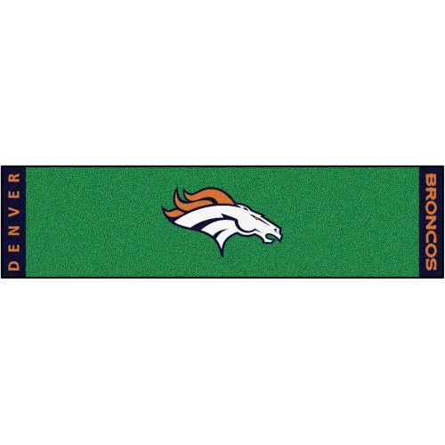  FANMATS NFL Denver Broncos Nylon Face Putting Green Mat