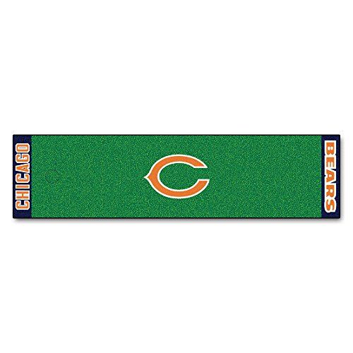  FANMATS NFL Chicago Bears Nylon Face Putting Green Mat