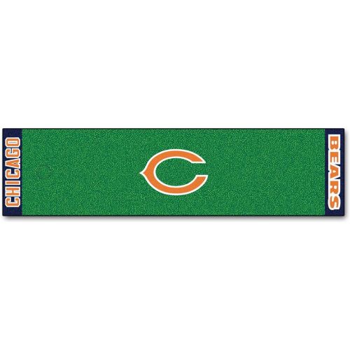  FANMATS NFL Chicago Bears Nylon Face Putting Green Mat