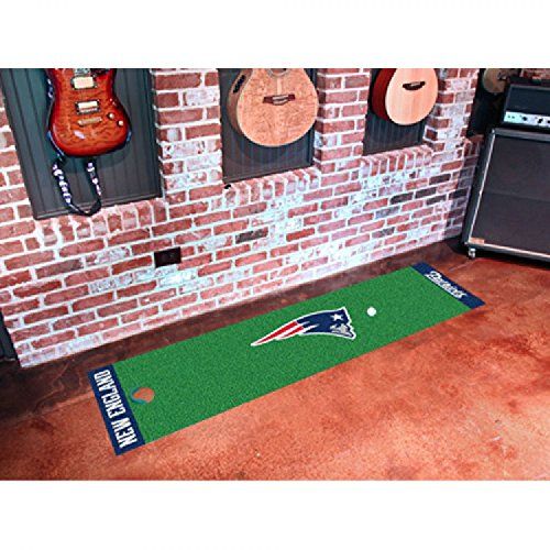  FANMATS NFL New England Patriots Nylon Face Putting Green Mat