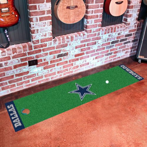  FANMATS NFL Dallas Cowboys Nylon Face Putting Green Mat