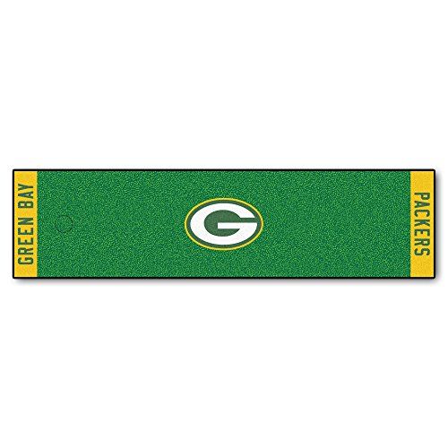  FANMATS NFL Green Bay Packers Nylon Face Putting Green Mat