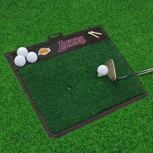  FANMATS 15446 Los Angeles Lakers Golf Hitting Mat