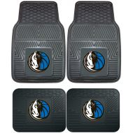 Fanmats A Set of 4 NBA Universal Fit Front and Rear All-Weather Floor Mats - Dallas Mavericks